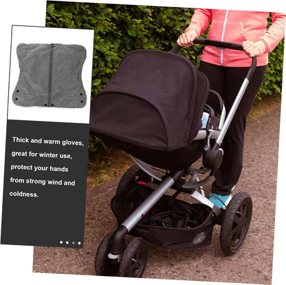 Stroller Gloves Hand Muff for Stroller Anti-Freeze Gloves Warm Stroller Hand Muff Stroller Accessories