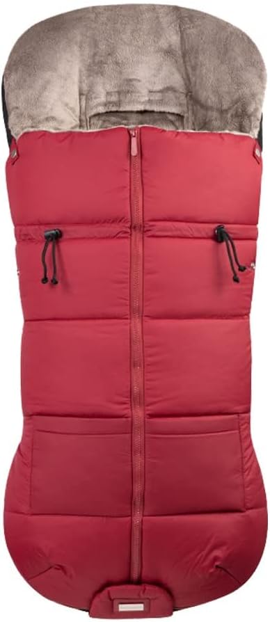 Stroller Footmuff - Universal Winter Thicken Bunting Sleeping Bag, Water Repellent Cover, Shearing Blanket, Fits All Pushchair/Pram/Car Seats with Warm Hand Gloves/Warmmuffs