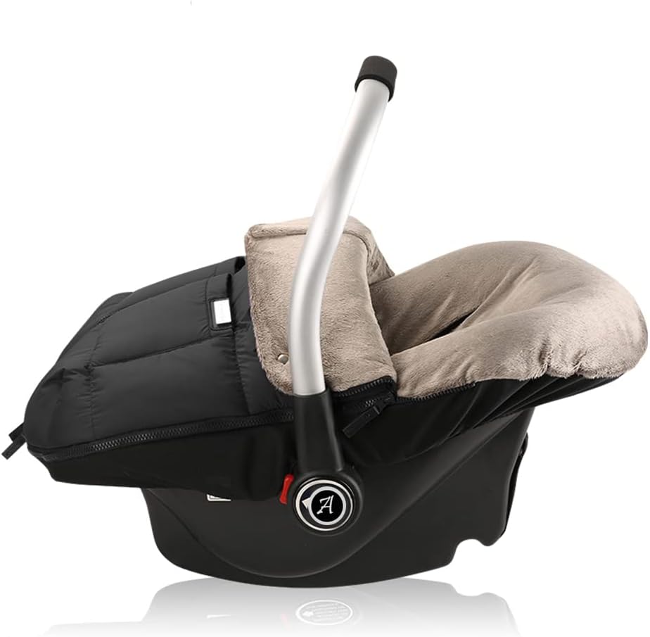 Stroller Footmuff - Universal Winter Thicken Bunting Sleeping Bag, Water Repellent Cover, Shearing Blanket, Fits All Pushchair/Pram/Car Seats with Warm Hand Gloves/Warmmuffs