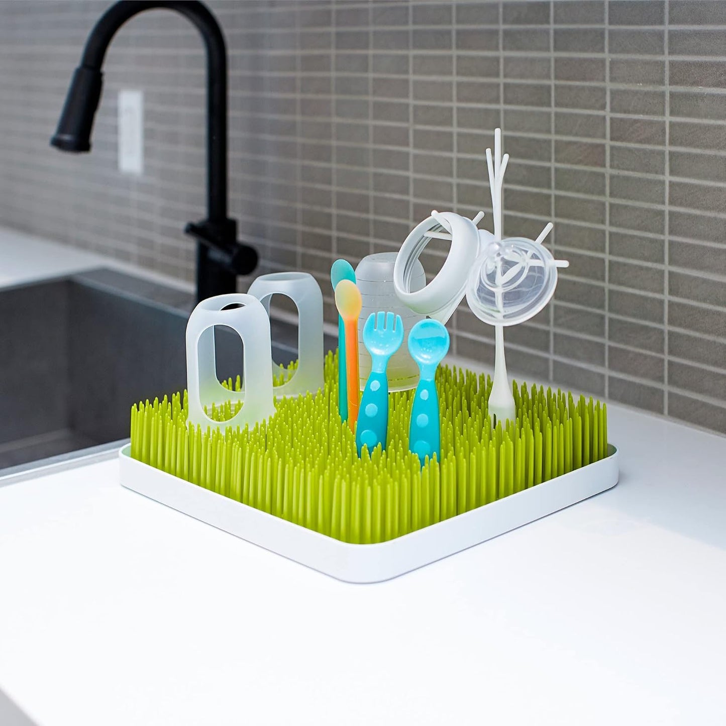 Twig Baby Bottle Drying Rack Accessories - Space Saving Baby Accessories for Baby Bottle-Feeding Supplies - Bottle Rack Dryer Attachments for Baby Bottle Storage - 2 Count