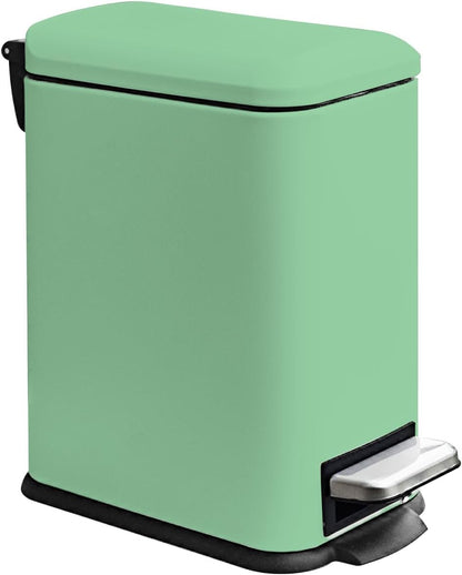 Diaper Pail, Baby Diaper Trash Can, Pink Garbage Pail with Lid