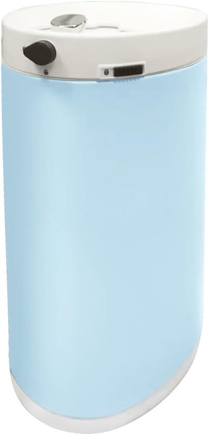 Diaper Pail, Baby Diaper Trash Can, Pink Garbage Pail with Lid