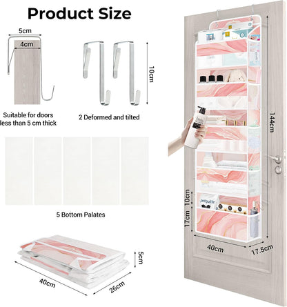 Marble Over the Door Organizer Diaper Toy Nursery Hanging Shelf