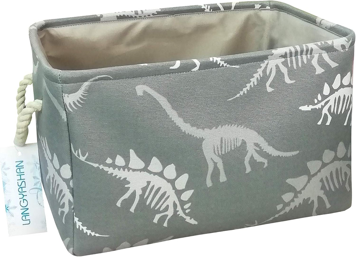 Rectangular Thick Storage Bin Organizer for Closet Kitchen Office Navy Toys