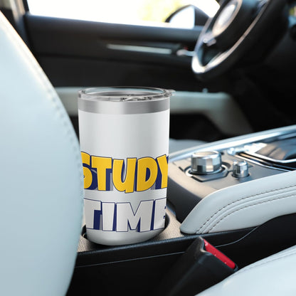 Study Time – Focus, Learn, Succeed. Stainless Steel Insulated Tumbler