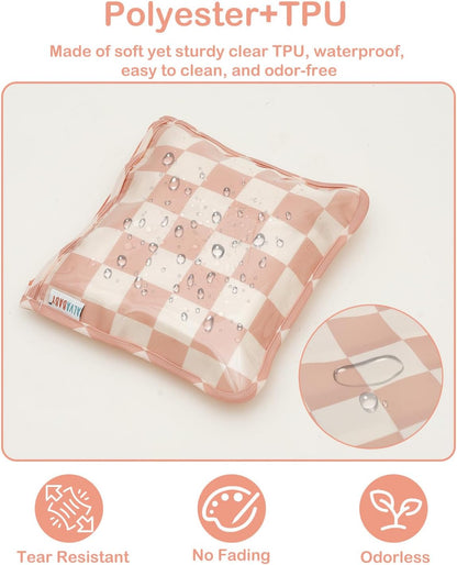 ALVA 3pcs Mess-Proof Travel Pouches | TSA Approved Toiletry Bag | Makeup Bag