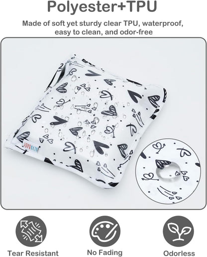ALVA 3pcs Mess-Proof Travel Pouches | TSA Approved Toiletry Bag | Makeup Bag