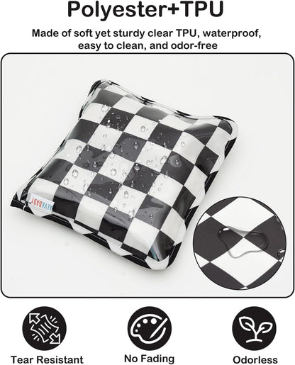 ALVA 3pcs Mess-Proof Travel Pouches | TSA Approved Toiletry Bag | Makeup Bag