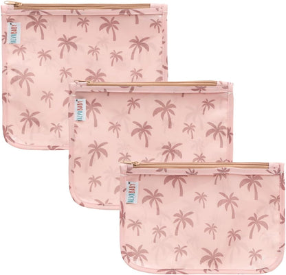 ALVA 3pcs Mess-Proof Travel Pouches | TSA Approved Toiletry Bag | Makeup Bag