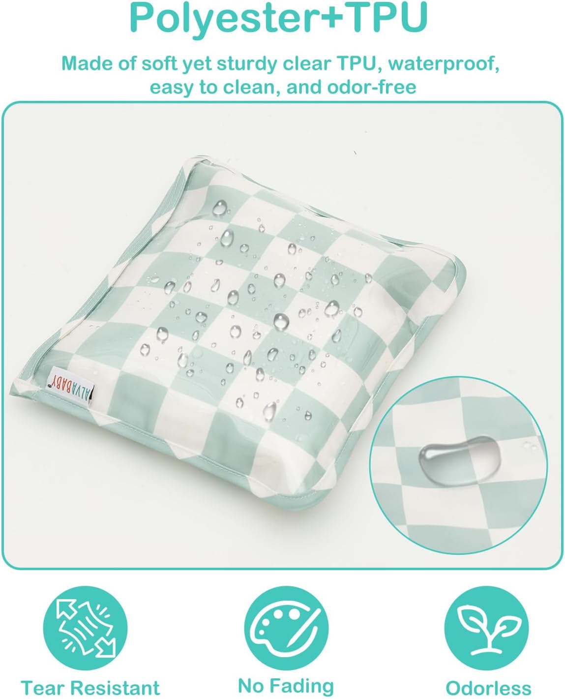 ALVA 3pcs Mess-Proof Travel Pouches | TSA Approved Toiletry Bag | Makeup Bag