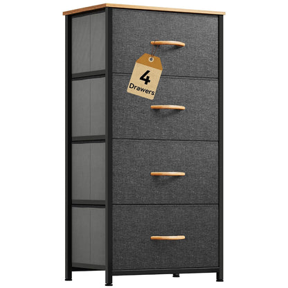 Dresser with 4 Drawers, Purple