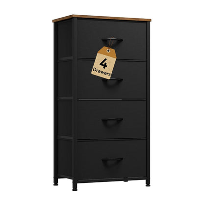 Dresser with 4 Drawers, Purple