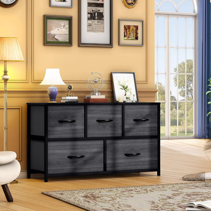 Dresser with 4 Drawers, Purple