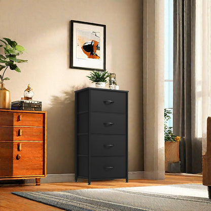 Dresser with 4 Drawers, Purple