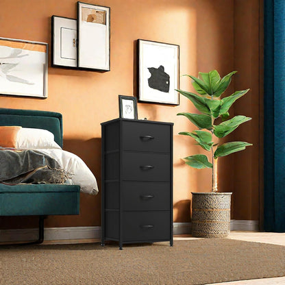 Dresser with 4 Drawers, Purple