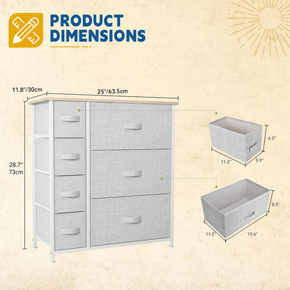 Dresser with 4 Drawers, Purple