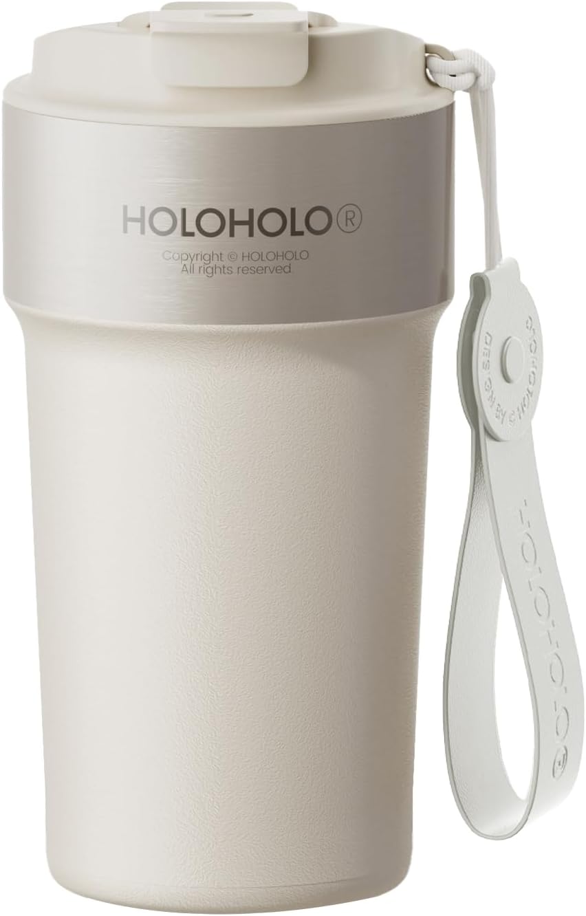 17 oz Latte Tumbler with Straw and Sip Lid, Black