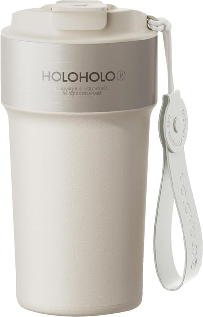 17 oz Latte Tumbler with Straw and Sip Lid, Black