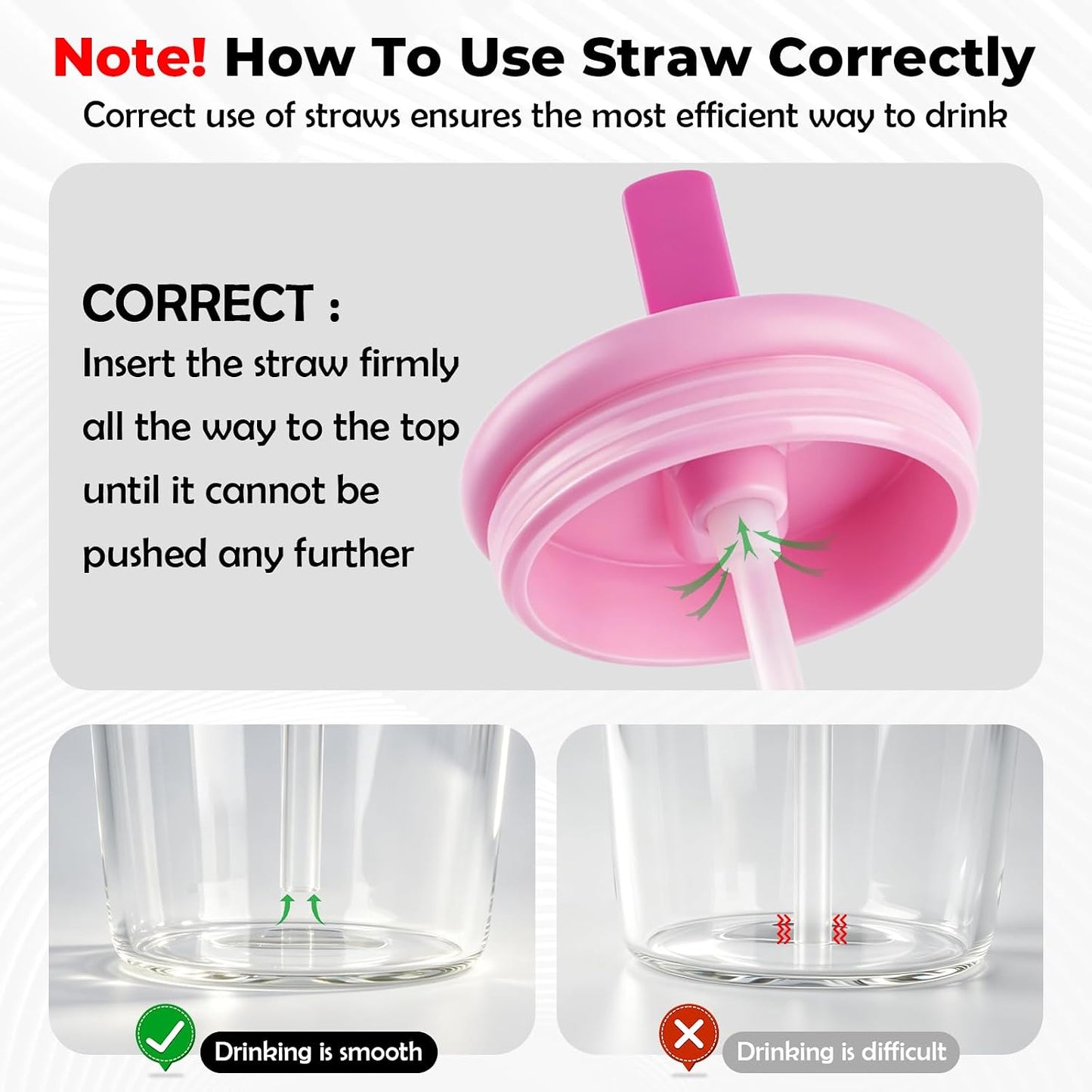 40oz Glass Tumbler with Straw and Lid, Glass Cup with Silicone Sleeve | Leakproof Lid, Fits Car Cup Holder Glass for Iced Coffee, Water, Cold Drinks, Travel, Outdoor, Partys&Home