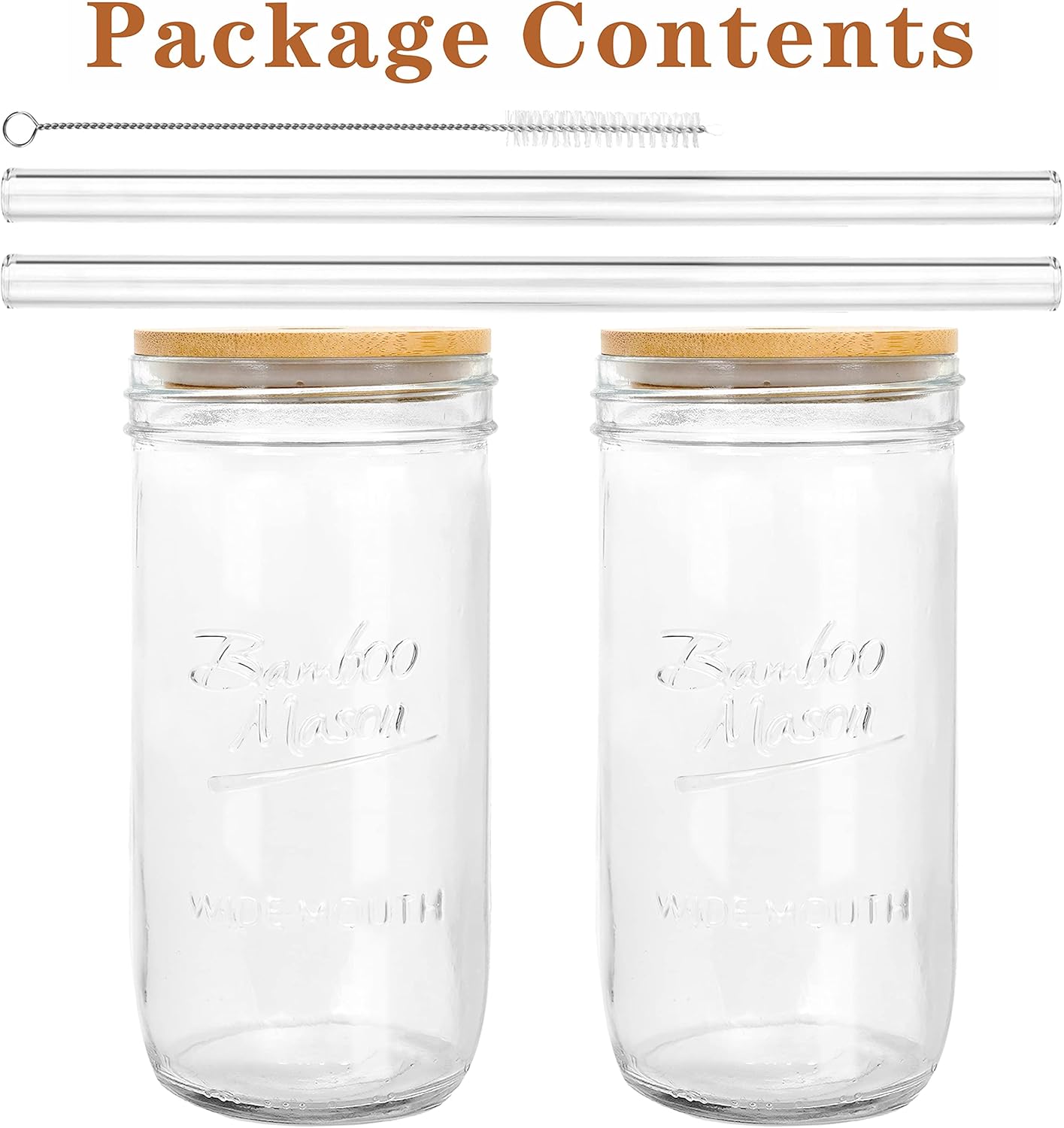 40oz Glass Tumbler with Straw and Lid, Glass Cup with Silicone Sleeve | Leakproof Lid, Fits Car Cup Holder Glass for Iced Coffee, Water, Cold Drinks, Travel, Outdoor, Partys&Home
