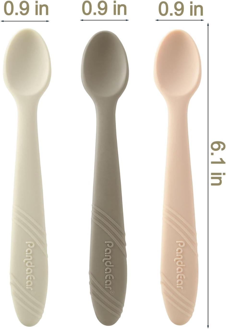 Silicone Baby Feeding Set & 7 Pack Silicone Baby Feeding Spoons