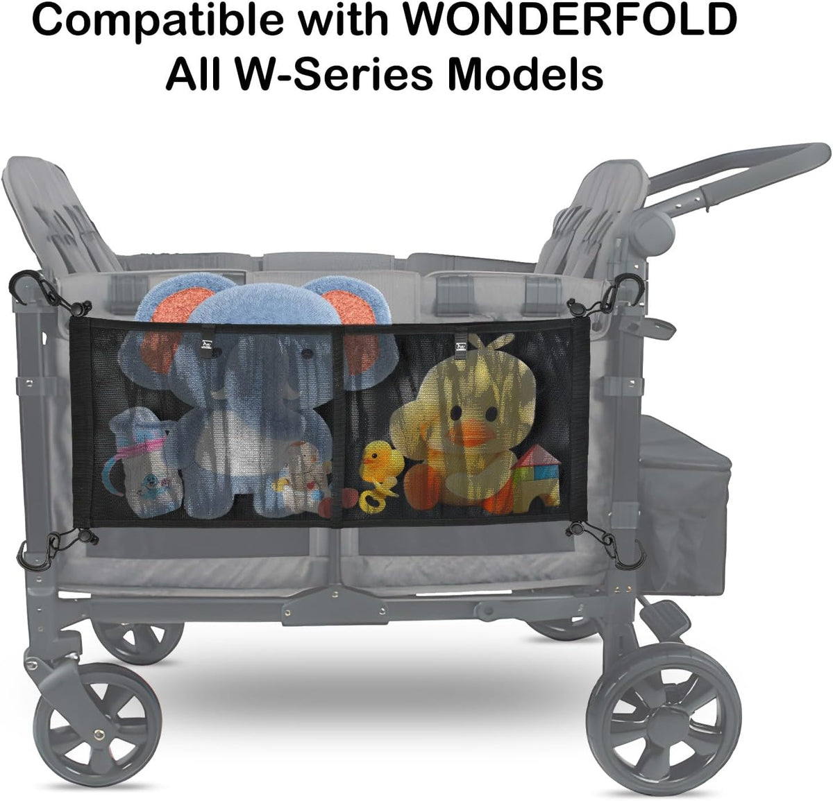 Stroller Wagon Cargo Net Compatible with WonderFold W4