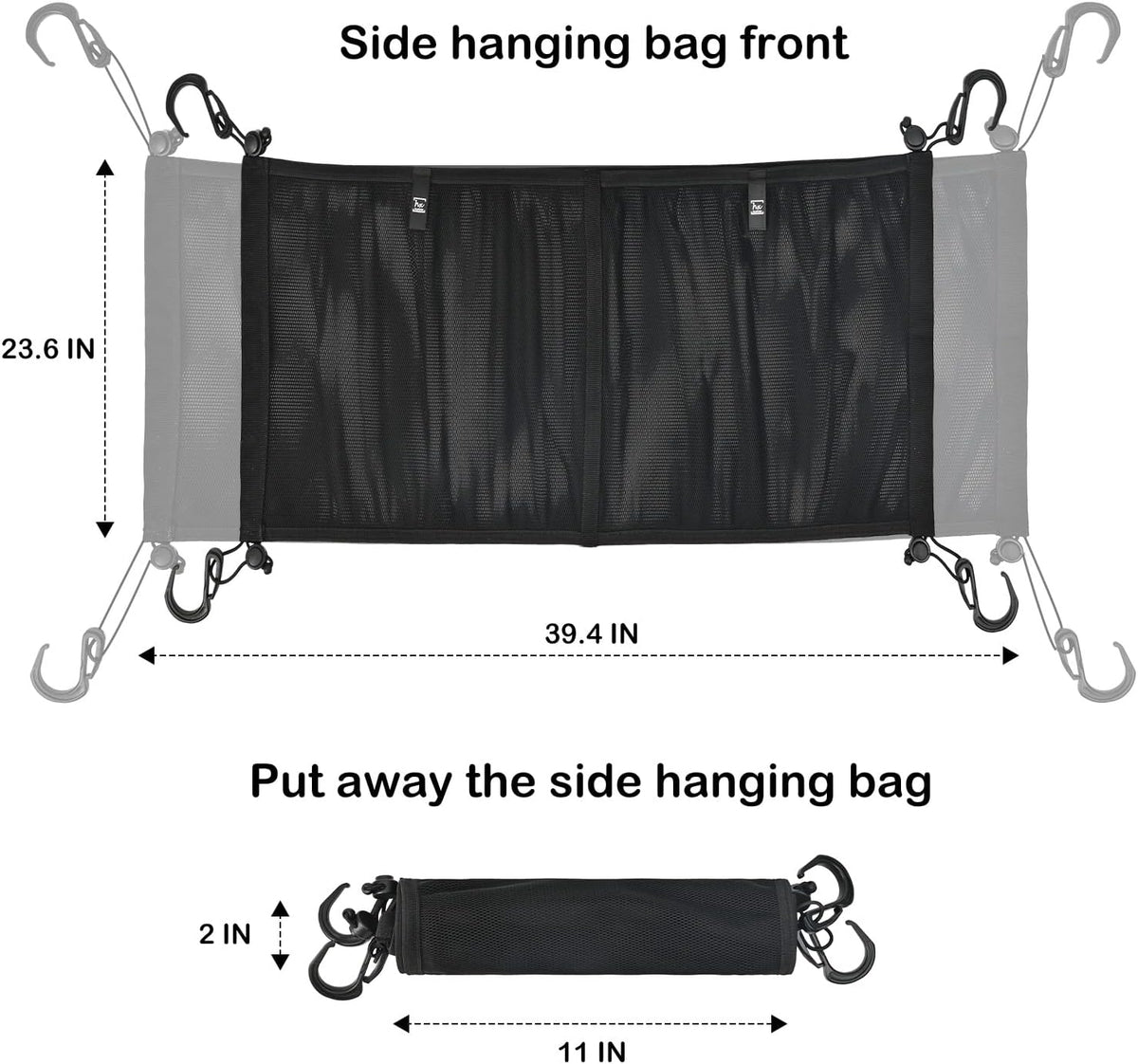 Stroller Wagon Cargo Net Compatible with WonderFold W4
