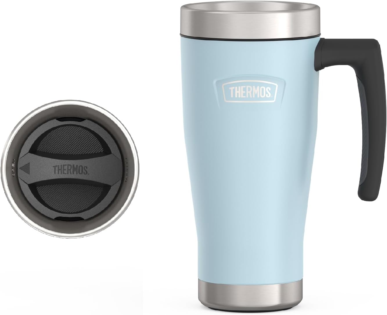 ICON SERIES, Stainless Steel Mug, Granite, 16 oz