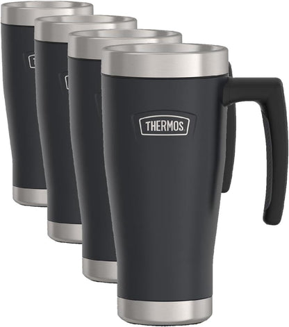 ICON SERIES, Stainless Steel Mug, Granite, 16 oz