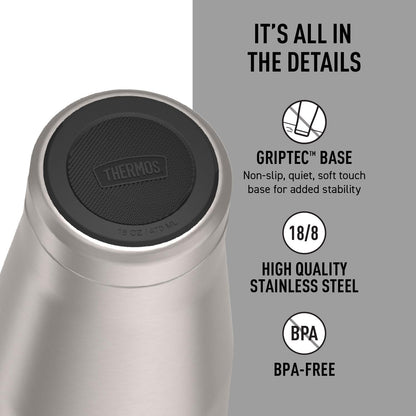 ICON SERIES, Stainless Steel Mug, Granite, 16 oz