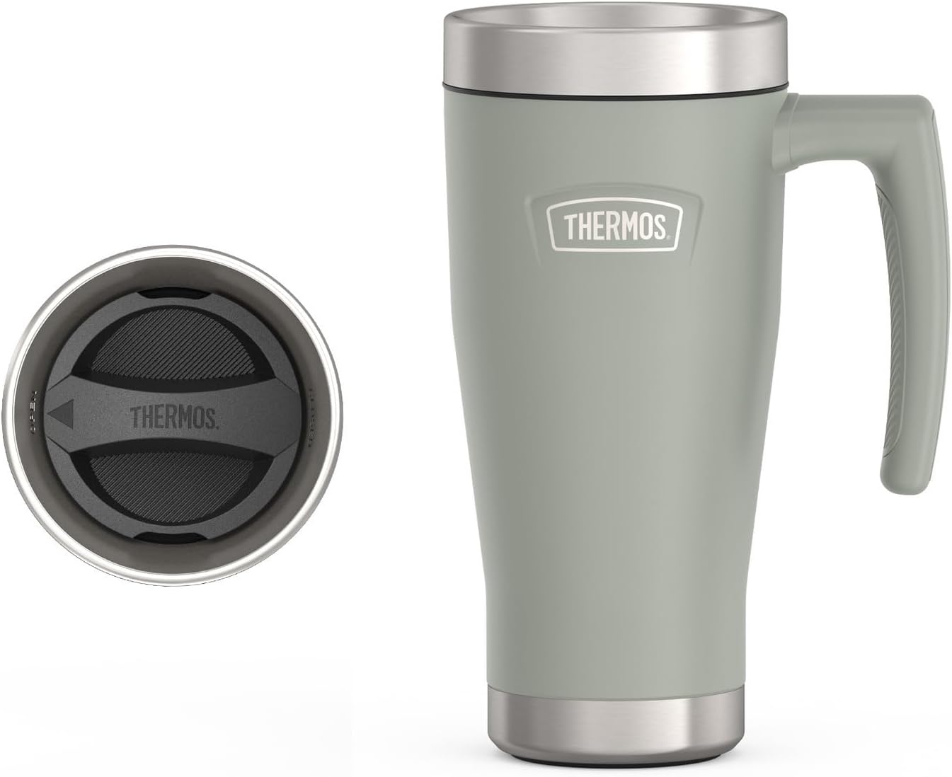 ICON SERIES, Stainless Steel Mug, Granite, 16 oz