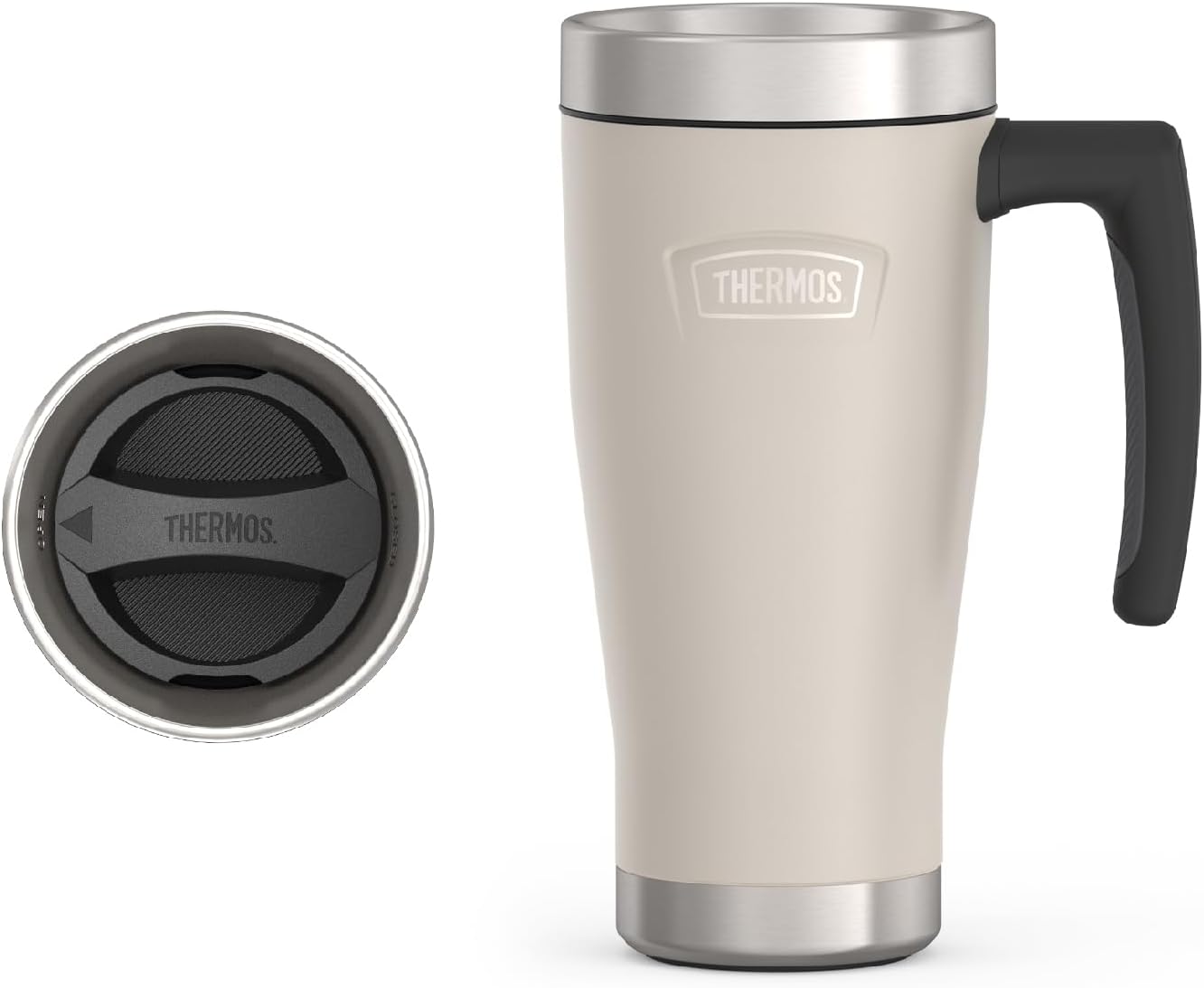 ICON SERIES, Stainless Steel Mug, Granite, 16 oz