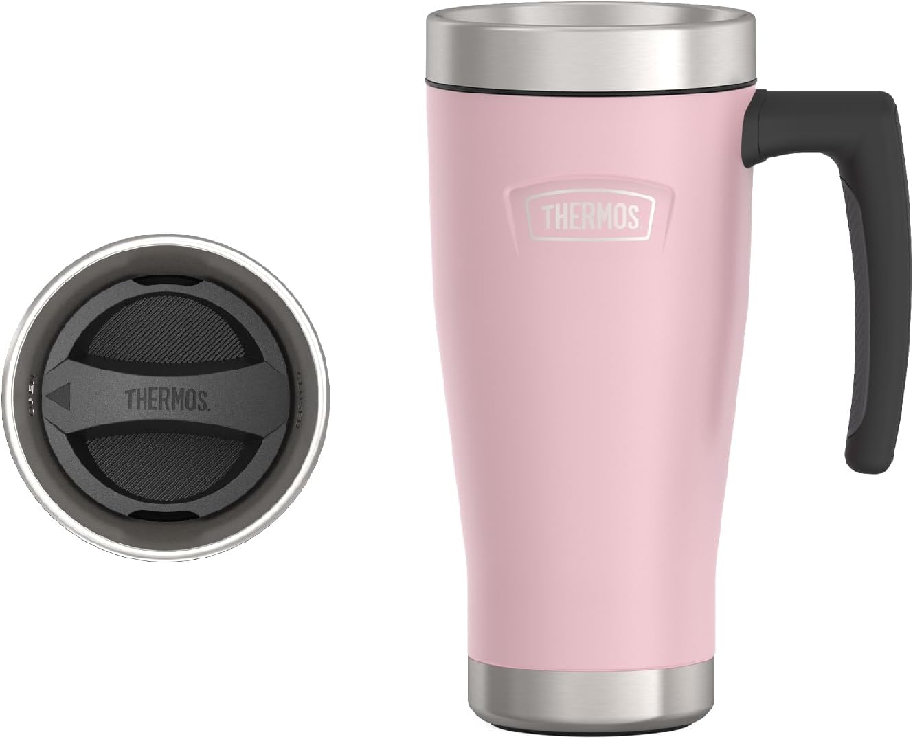 ICON SERIES, Stainless Steel Mug, Granite, 16 oz