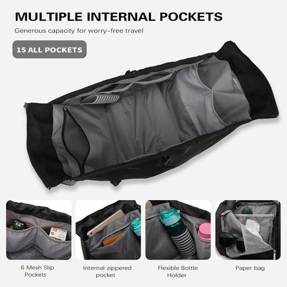 Everyday Convertible Backpack Tote Diaper Bag, 15 Pockets
