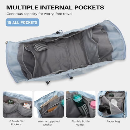 Everyday Convertible Backpack Tote Diaper Bag, 15 Pockets