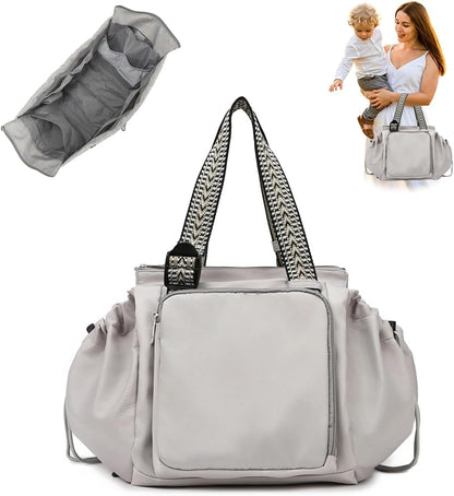 Everyday Convertible Backpack Tote Diaper Bag, 15 Pockets