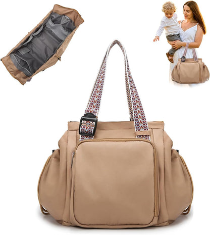 Everyday Convertible Backpack Tote Diaper Bag, 15 Pockets
