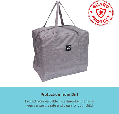 J.L. Childress Backless Booster & Baby Seat Travel Bag - Original, Chevron