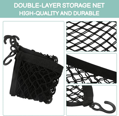 Stroller Wagon Cargo Net, Baby Stroller Organizer Mesh Cargo Net for Extra Storage Space Large Storage Capacity, Stroller Wagon Accessories - Compatible with WONDERFOLD All W-Series Models