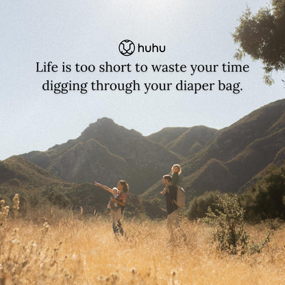 Diaper Bag Backpack – Large Baby Bag for Moms & Dads – Water-Resistant, Unisex Travel Kit for New Parents – Includes Changing Pad and 2 Organizer Pouches (Outdoorsy Sage)