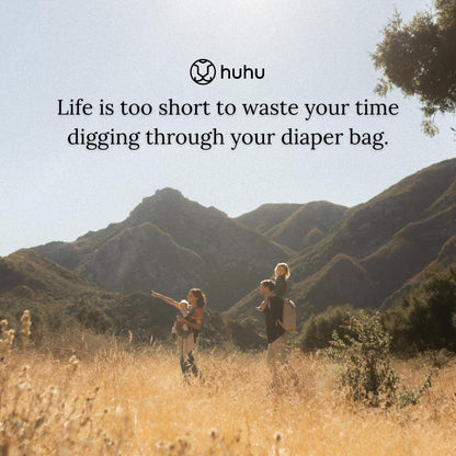 Diaper Bag Backpack – Large Baby Bag for Moms & Dads – Water-Resistant, Unisex Travel Kit for New Parents – Includes Changing Pad and 2 Organizer Pouches (Outdoorsy Sage)