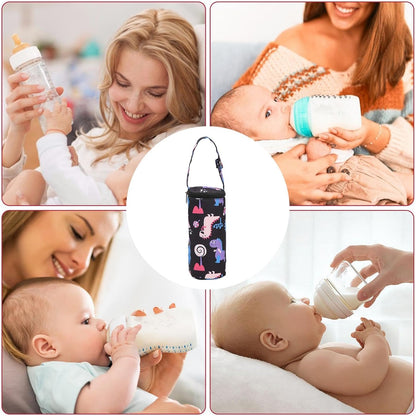 Bottle Warmer Tote - Breast Milk Travel Cooler, Nursing Bottle Warmer Bag | Nursing Bottle Cooler With Adjustable Shoulder Strap, Outdoor Bottle Bag, Breastfeeding Travel Bag For Daycare Nursing