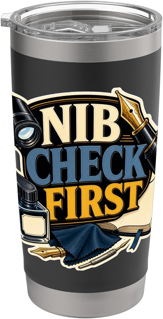 NIB CHECK FIRST Hobby Table Calm Stainless Steel Insulated Tumbler