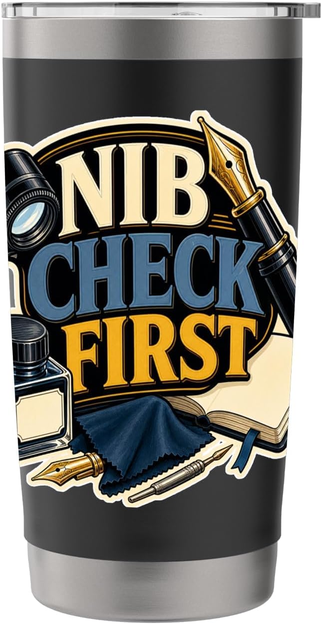 NIB CHECK FIRST Hobby Table Calm Stainless Steel Insulated Tumbler