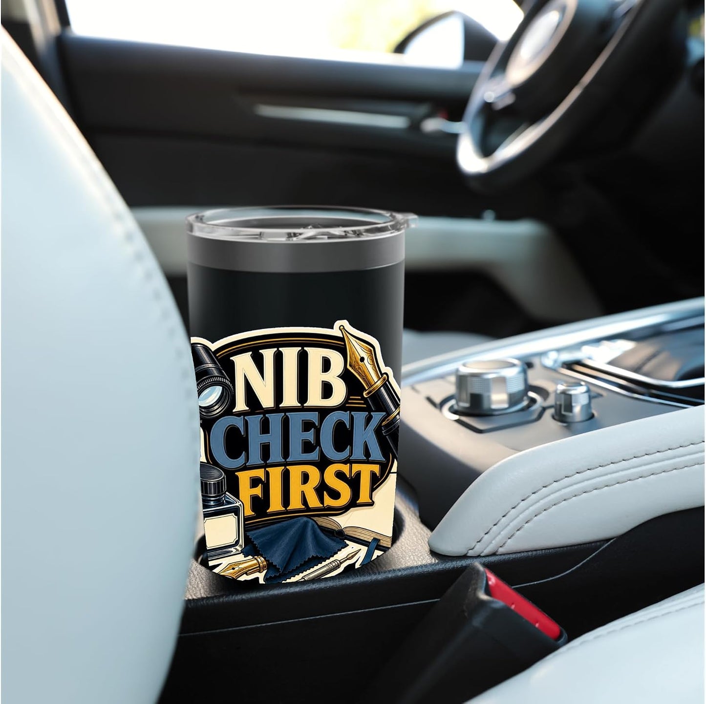 NIB CHECK FIRST Hobby Table Calm Stainless Steel Insulated Tumbler
