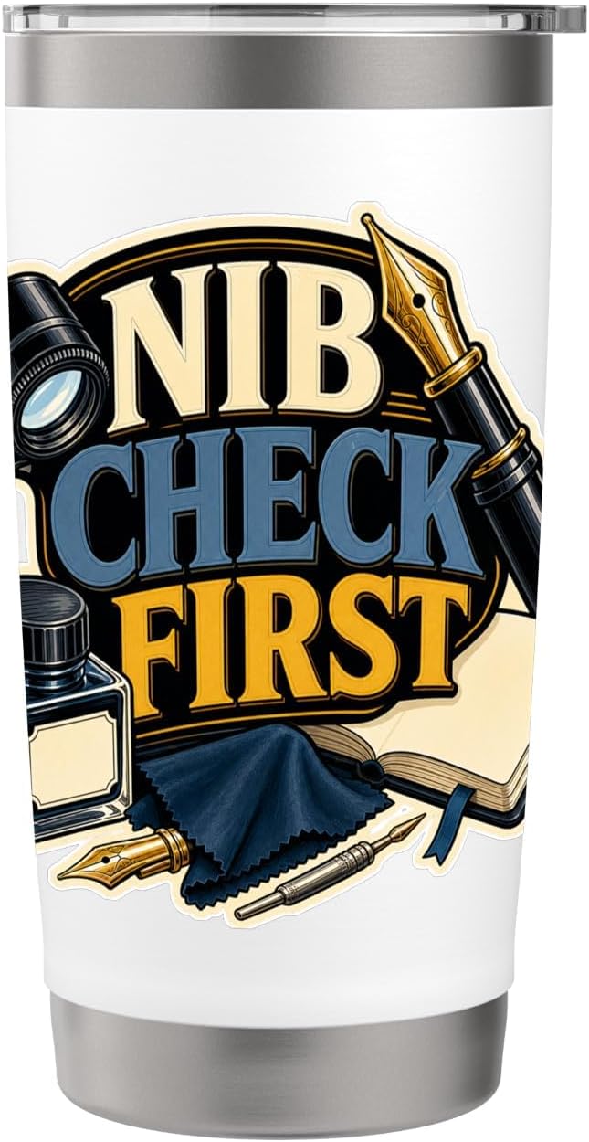 NIB CHECK FIRST Hobby Table Calm Stainless Steel Insulated Tumbler
