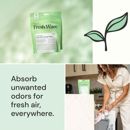 Odor Eliminator Packs, 16-Pk for Home & Small Spaces, Original