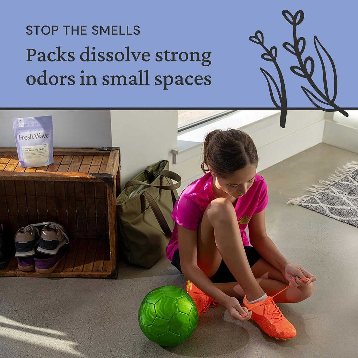 Odor Eliminator Packs, 16-Pk for Home & Small Spaces, Original