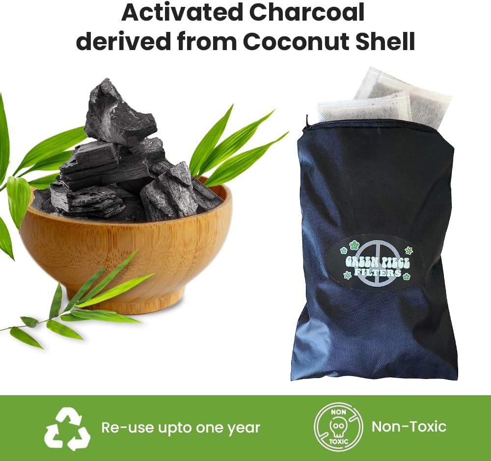 Baby Diaper Pail Deodorizer - Activated Charcoal - 12 + 1