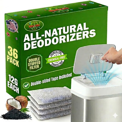 Baby Diaper Pail Deodorizer - Activated Charcoal - 12 + 1